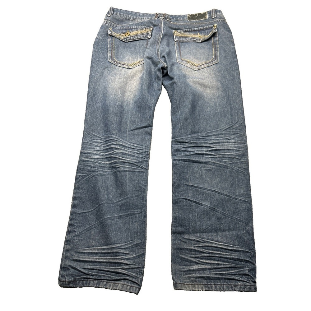 Most OFCL Seven Jeans M07 Size 38x32 Mens Blue Straight